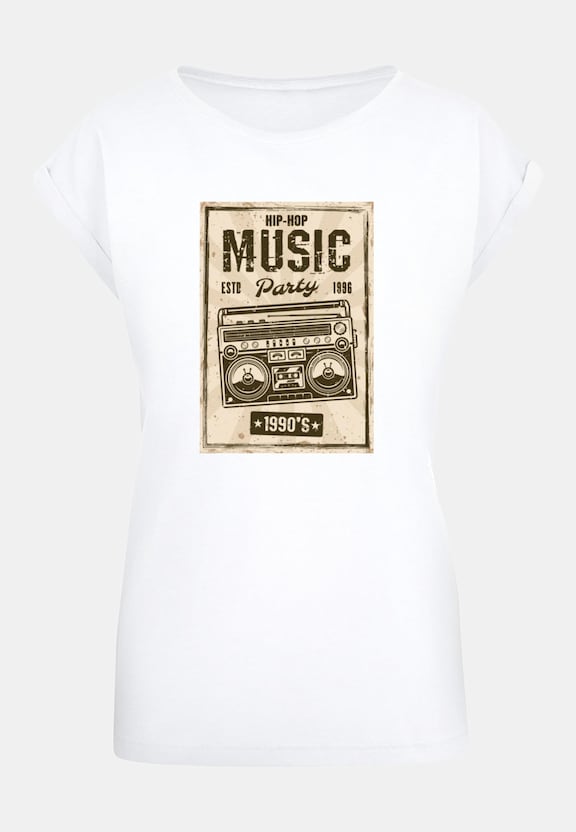 Ladies Retro Boom Extended Shoulder -2