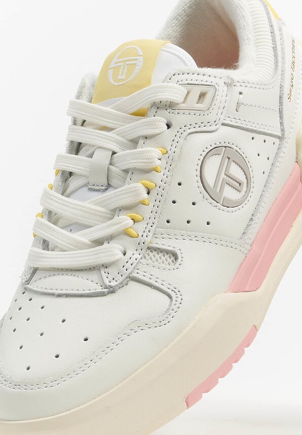 Sergio Tacchini Bb Court Lo Sneakers White/Tofu/Lemon-7