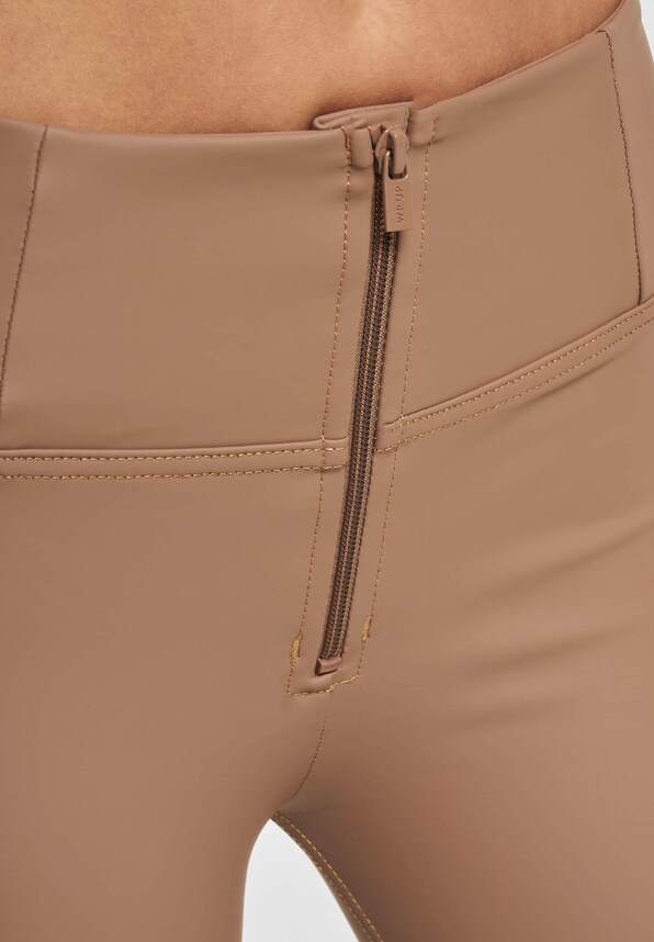 WRUP Vegan Leather Push Up 7/8 High Waist Super Skinny-4