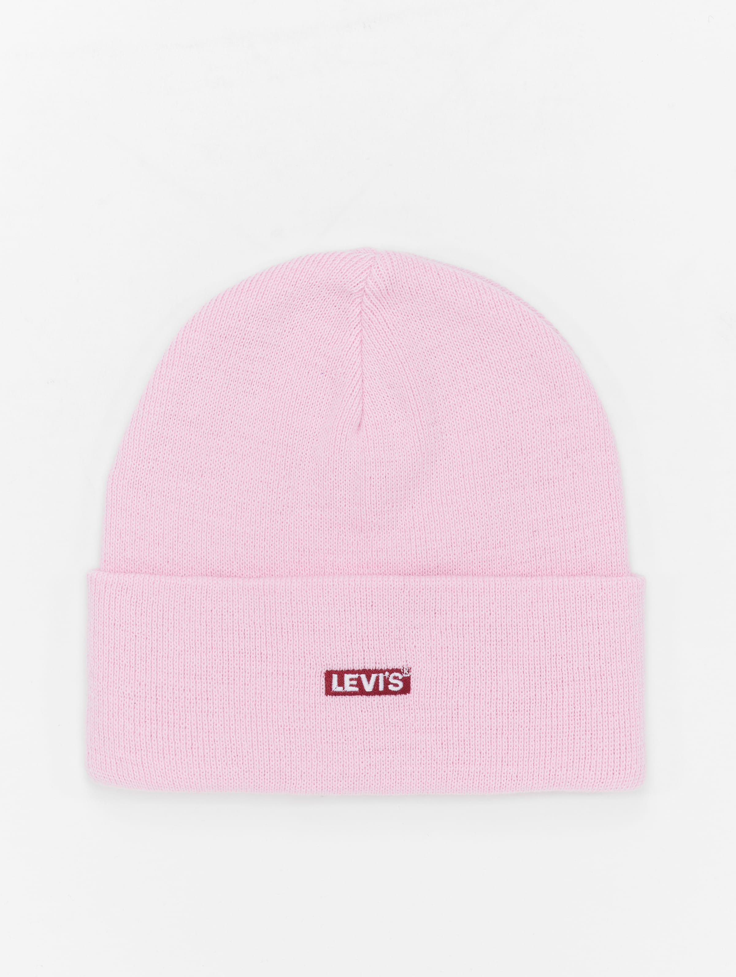 Levi's Levis Baby Tab Logo Beanie Frauen,Männer,Unisex op kleur roze, Maat ONE_SIZE