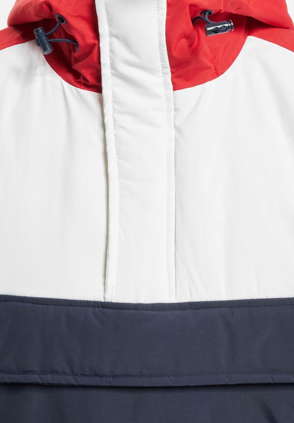 3-Tone Padded Pull Over Hooded-2