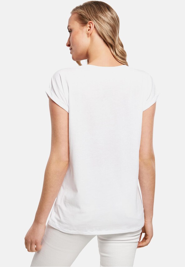 Ladies Good Vibes Only Extended Shoulder-1