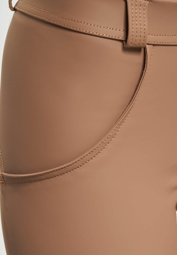 WRUP Vegan Leather Push Up 7/8 Regular Waist Super-5