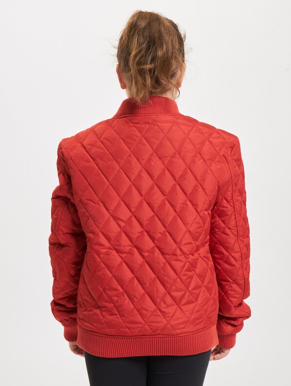 Girls Diamond Quilt Nylon -1