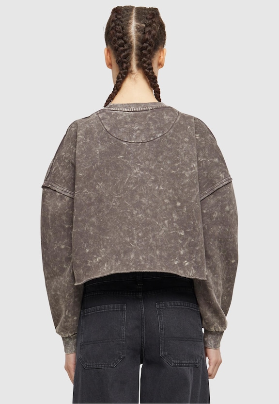 KW241-038-1 Karl Kani Small Signature Washed Crop Crew-1