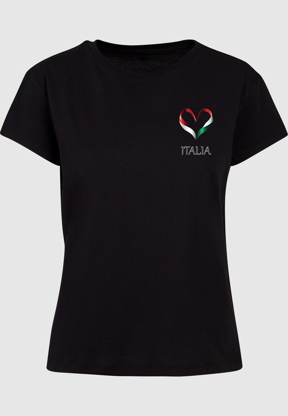 Ladies Merchcode Football - Italy T-shirt-2