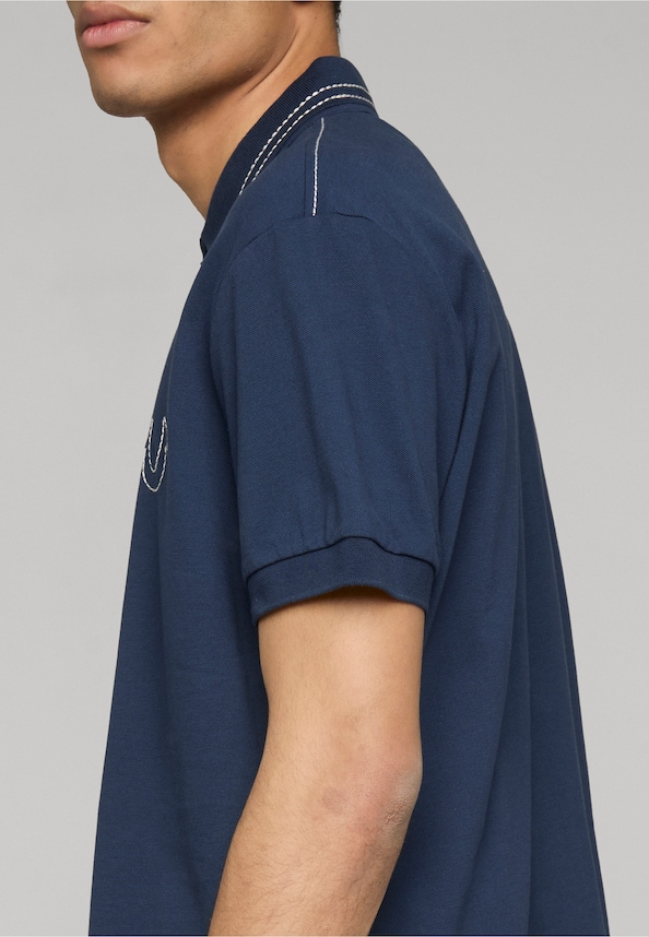 RELAXED BIG T EMBRO PIQUE POLO-4