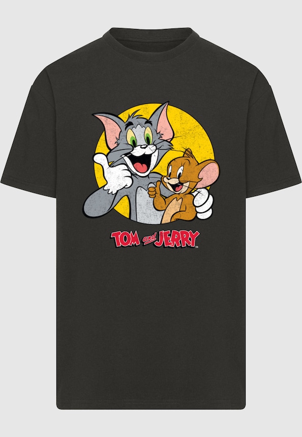 Tom and Jerry - Thumbs Up Heavy Oversize Tee-2