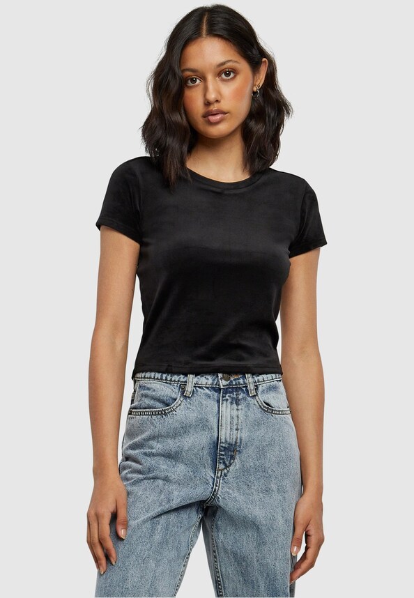 Ladies Short Velvet -2