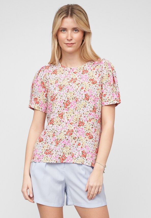 VIKIKKI O-NECK S/S TOP/SU/R-0