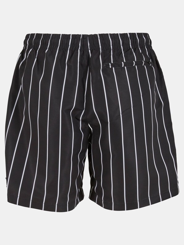 Urban Classics Stripe Swim Shorts-7