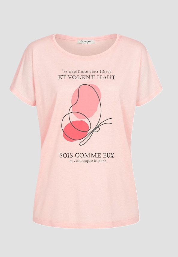 Sublevel Damen Viskose T-Shirt-0
