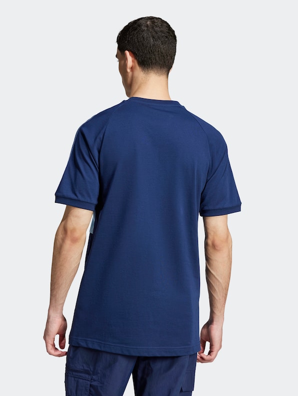 adidas Originals 3 Stripes Panel T-Shirts-1