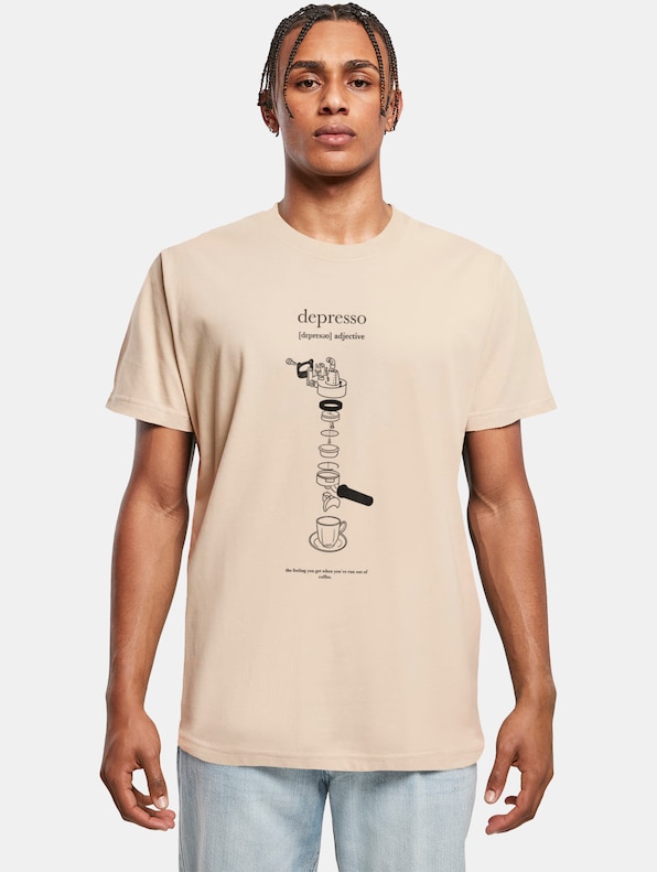 Depresso T-Shirt Round-0
