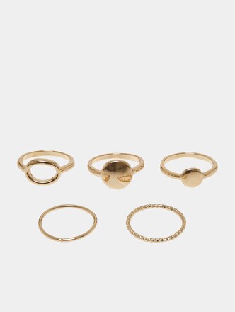 Urban Classics Basic Stacking Ringe 5 Pack