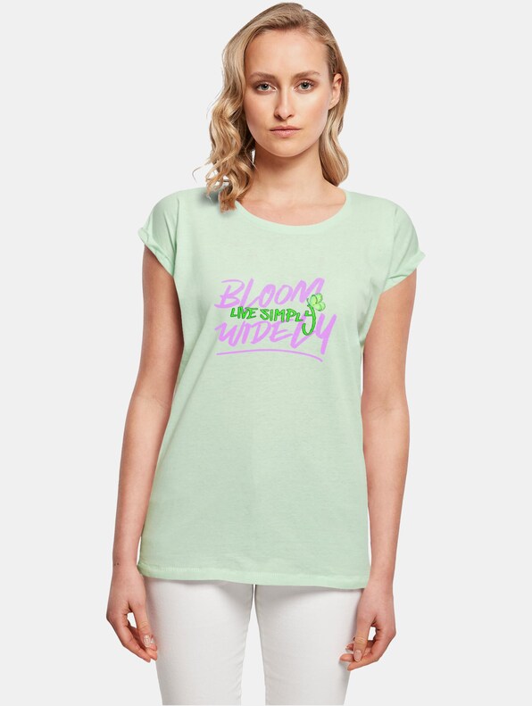 Ladies Bloom Widely Extended Shoulder-0