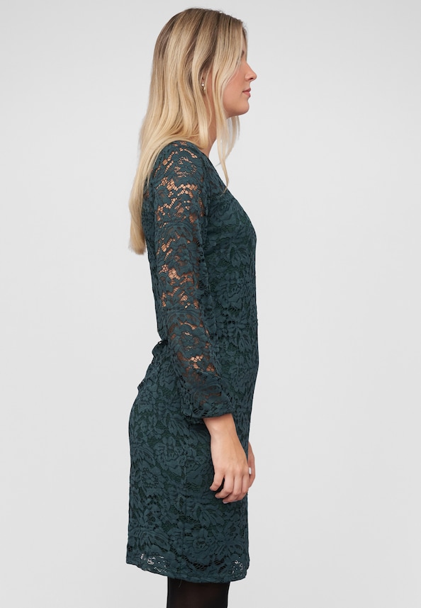 Longsleeve Dress with lace-3