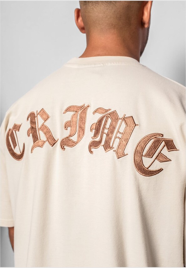 Heavy Oversize Crime T-Shirt-3