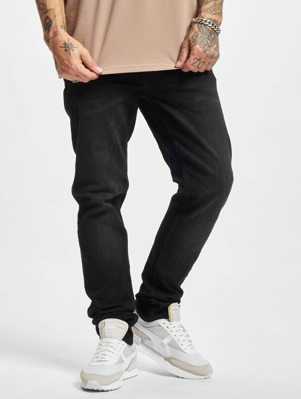 Denim Tapered Regular Straight Fit-0