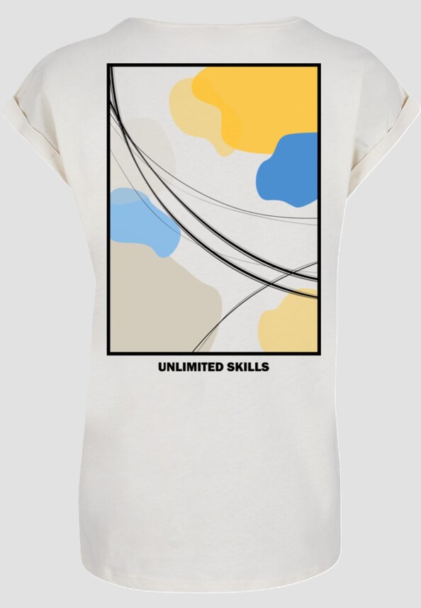 Ladies Unlimited Skills Extended Shoulder Tee B-3