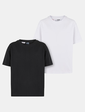 Girls Oversized Boyfriend 2 Pack