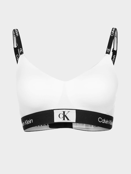 Calvin Klein Modern Cotton Cross-Back Triangle Bralette