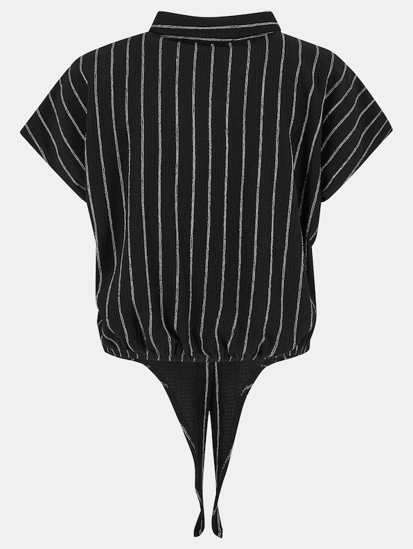 Ladies Structured Striped Tied -5