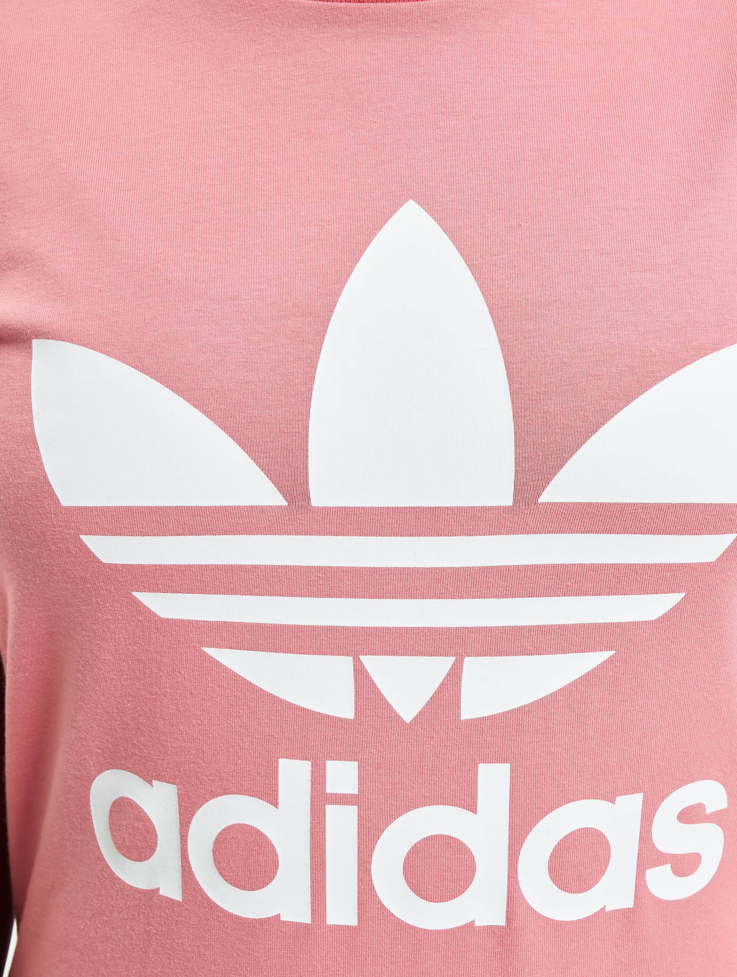 Adidas trefoil dust pink online