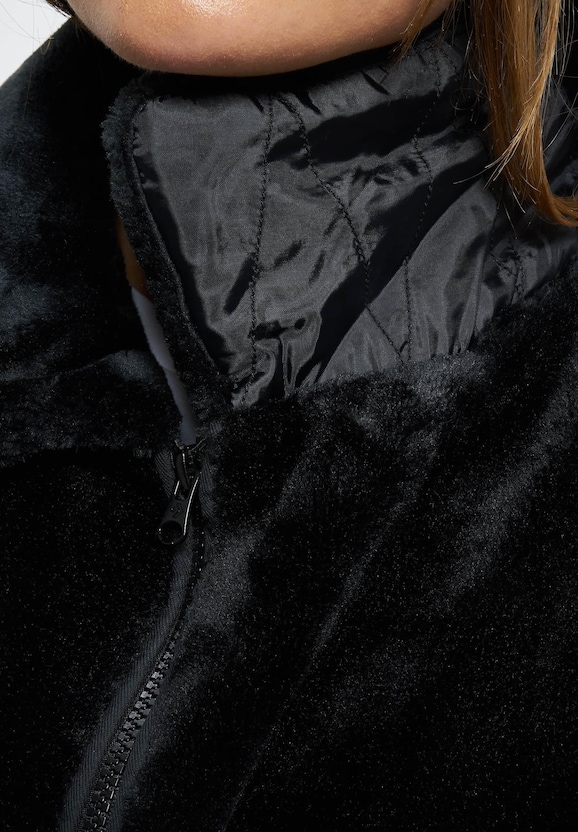 Converse Faux Fur Winterjacke-5