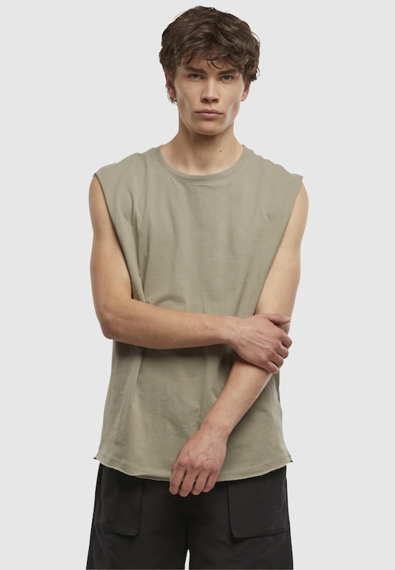 Open Edge Sleeveless Tee-0