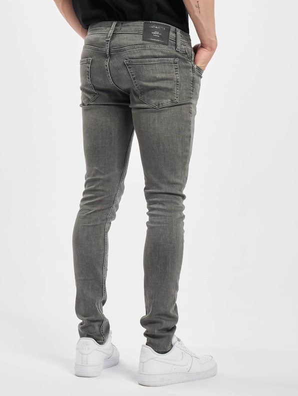 Jack & Jones jjiLiam jjOriginal Skinny Jeans Grey-1