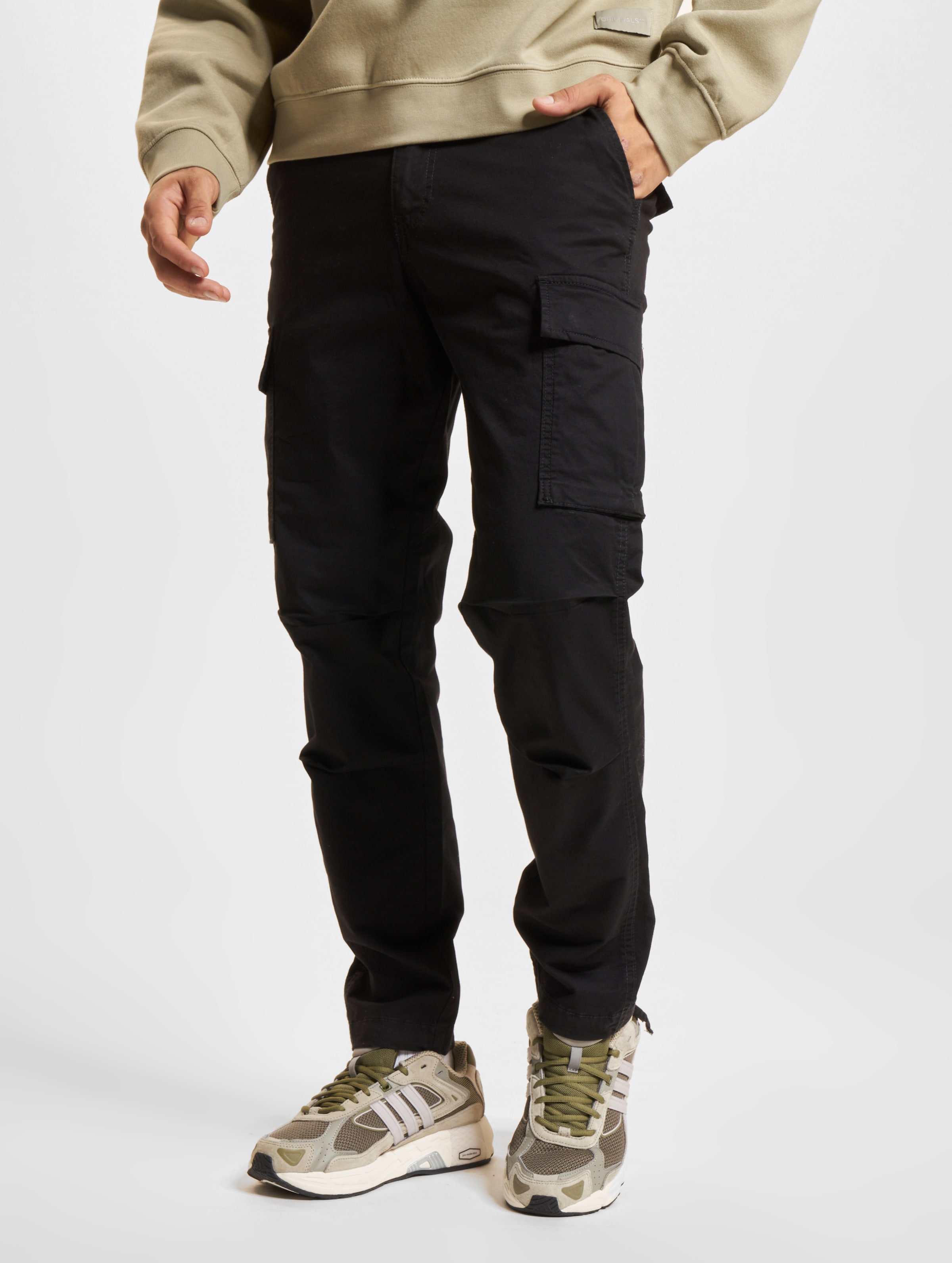 Jack & Jones Kane Barkley Cargohosen Männer,Unisex op kleur zwart, Maat 3032