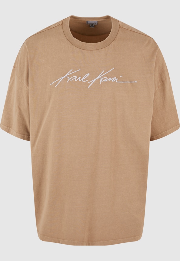 KM242-048-5 KK Autograph Washed Boxy Tee-4