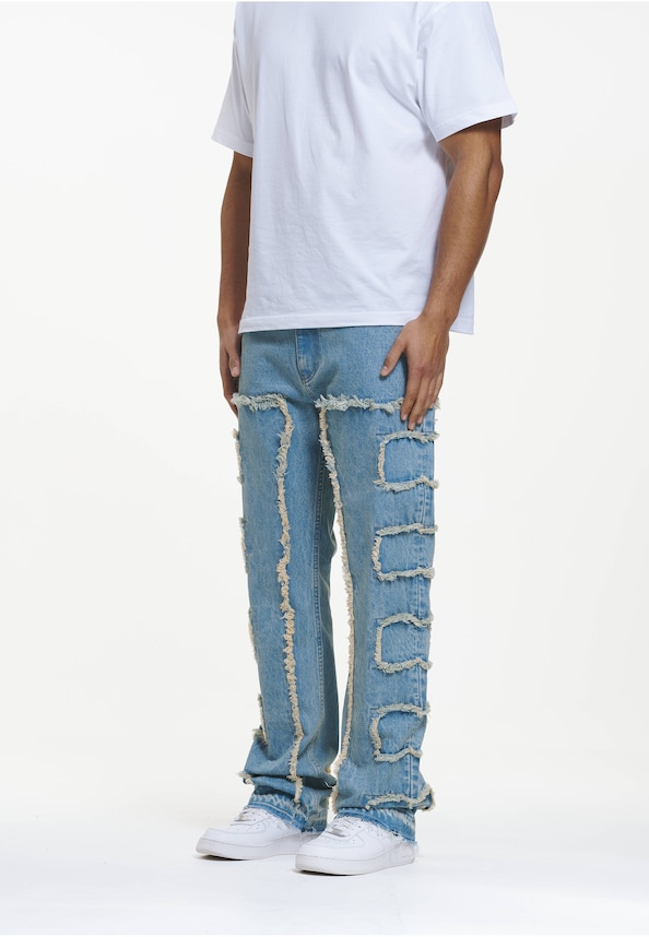 Kosa Destroyed Straight Jeans-3