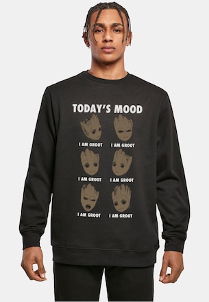 Guardians Of The Galaxy Vol 2 - Groot Todays Mood Crewneck