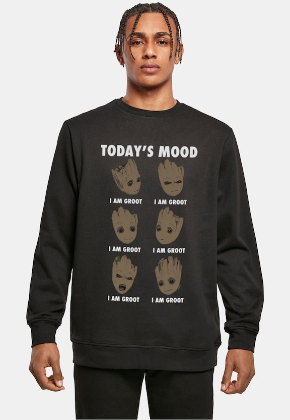 Guardians Of The Galaxy Vol 2 - Groot Todays Mood Crewneck-0