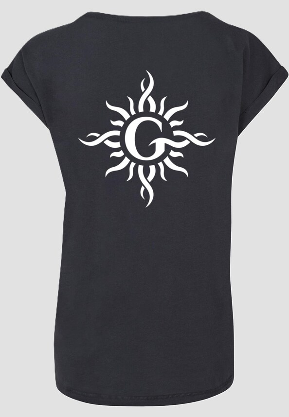 Ladies Godsmack - Lunar Phases T-Shirt-3