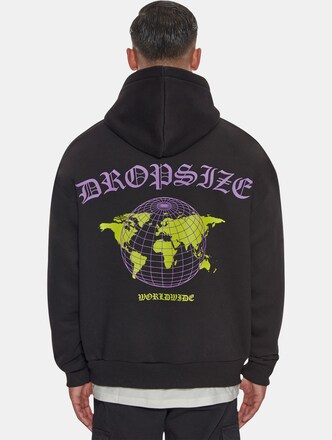 Heavy Oversize Worldwide Logo Hoodie