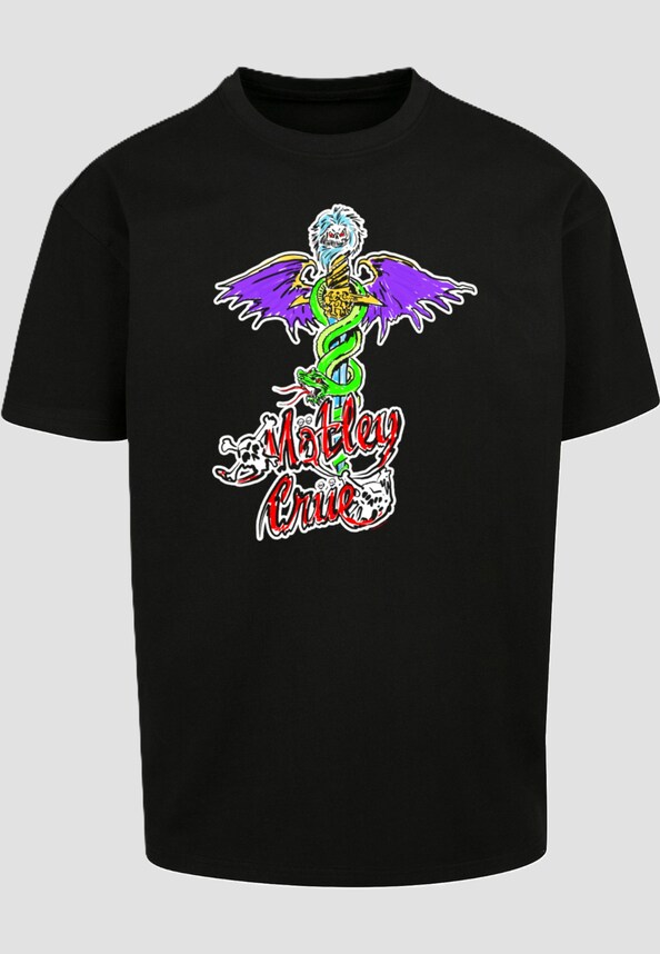 Motley Crue - Dr Feel Good Oversize Tee-2