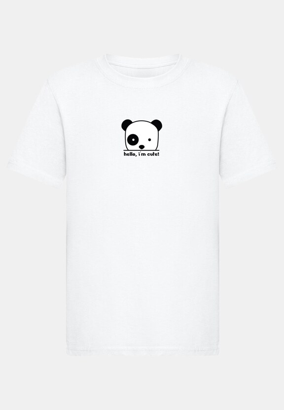 Kids Hello I'm Cute -  Basic Tee-2