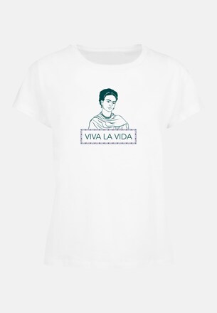 POD Ladies Frida Kahlo - Viva la Vida Box Tee