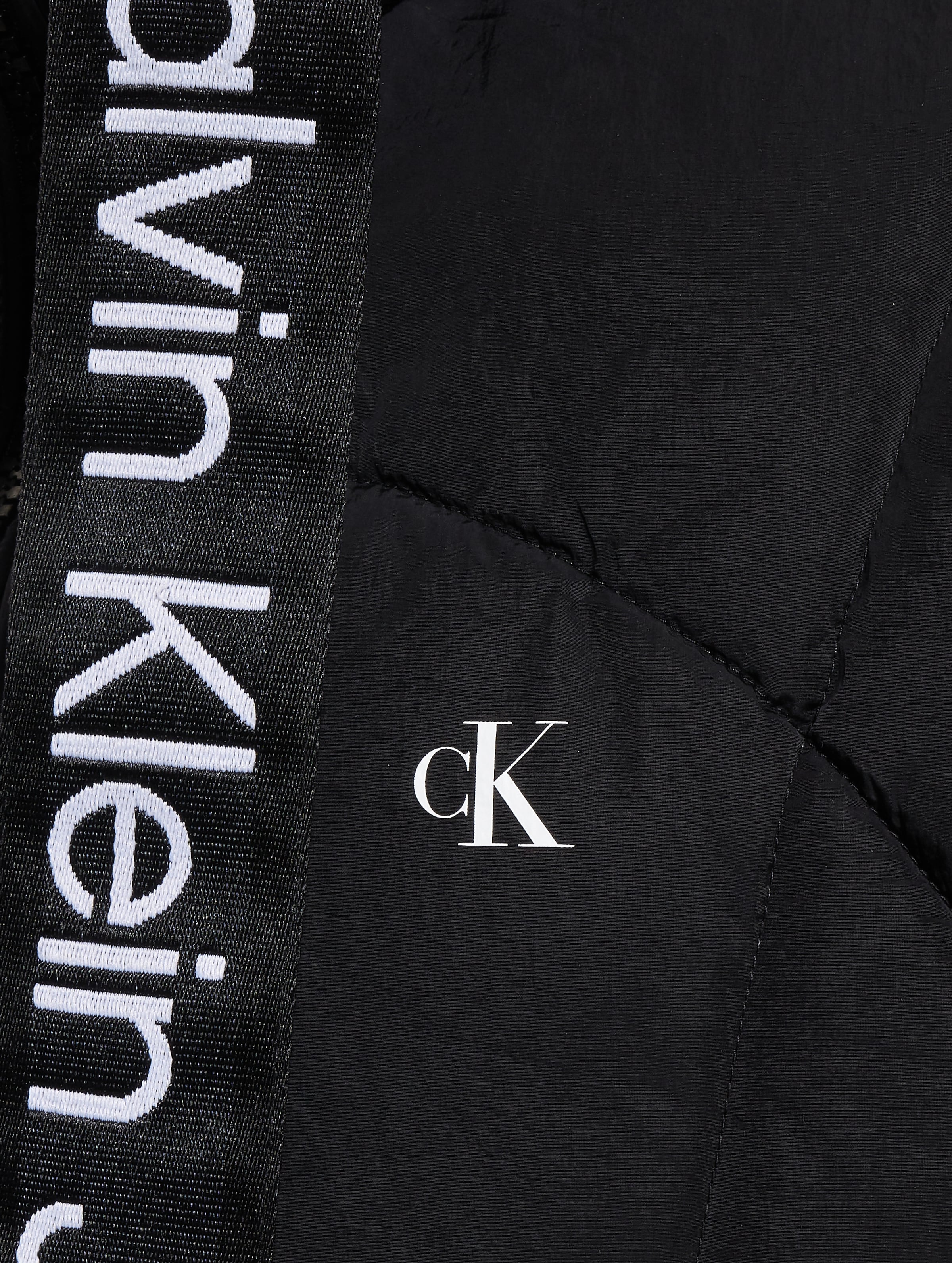 Calvin klein best sale logo jacket