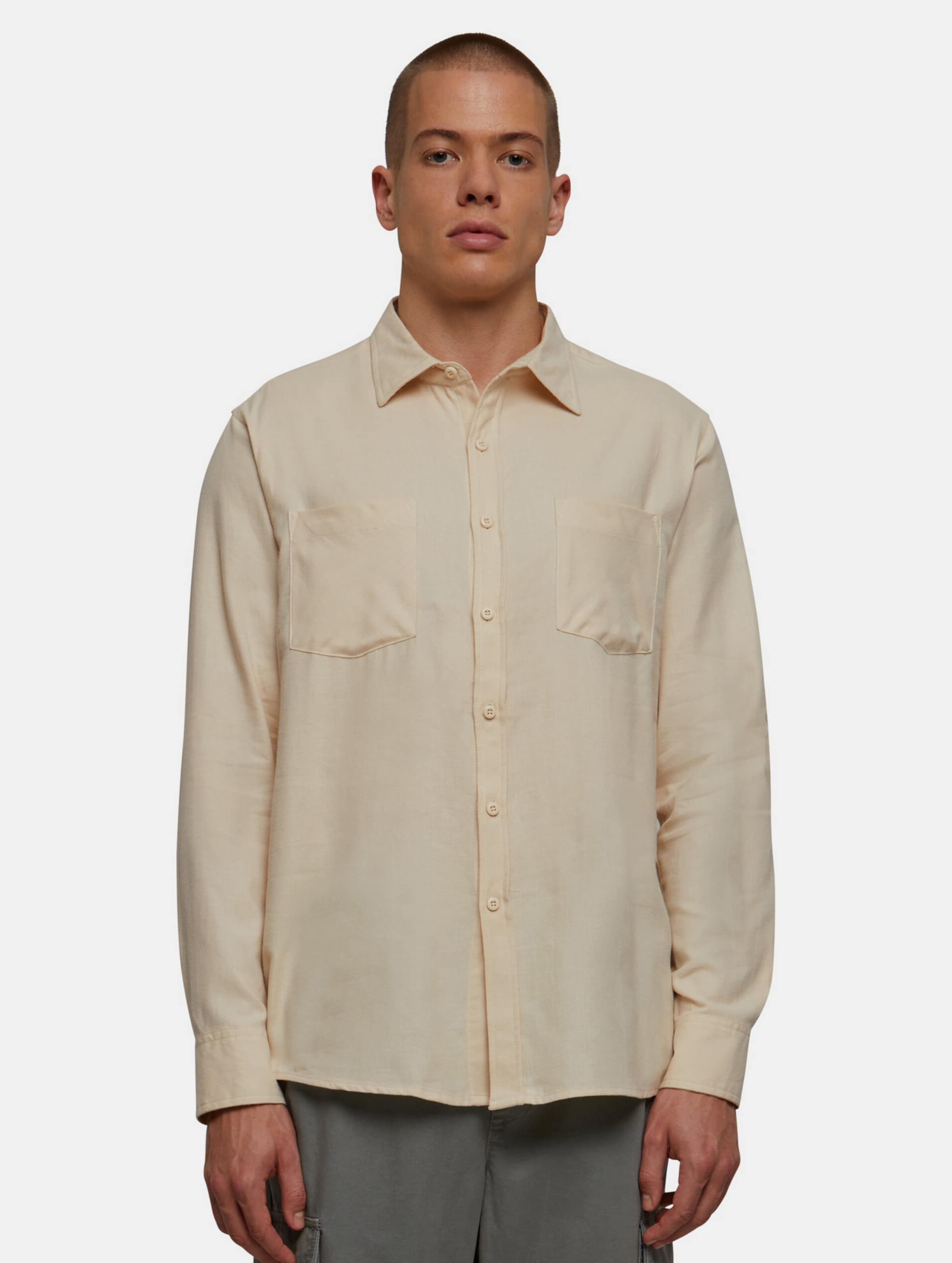 Urban Classics - Flanell Shirt - 3XL - Beige