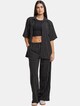 Ladies Structured Striped Relaxed Fit-3