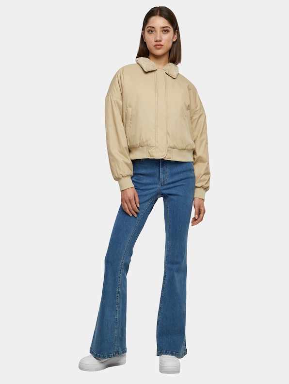 Ladies Pilot Bomber Jacket-3