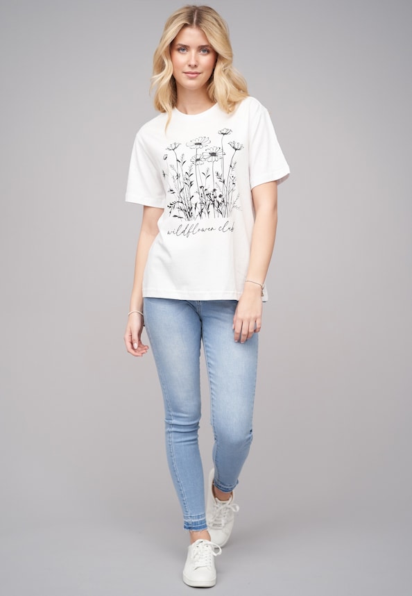 Ladies 77 Wildflower Tee-4