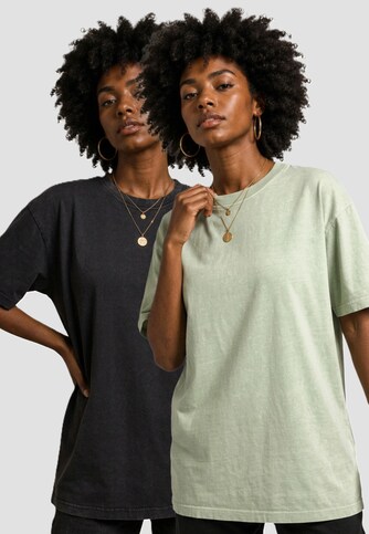 Ladies Oversized Acid Wash 2-Pack