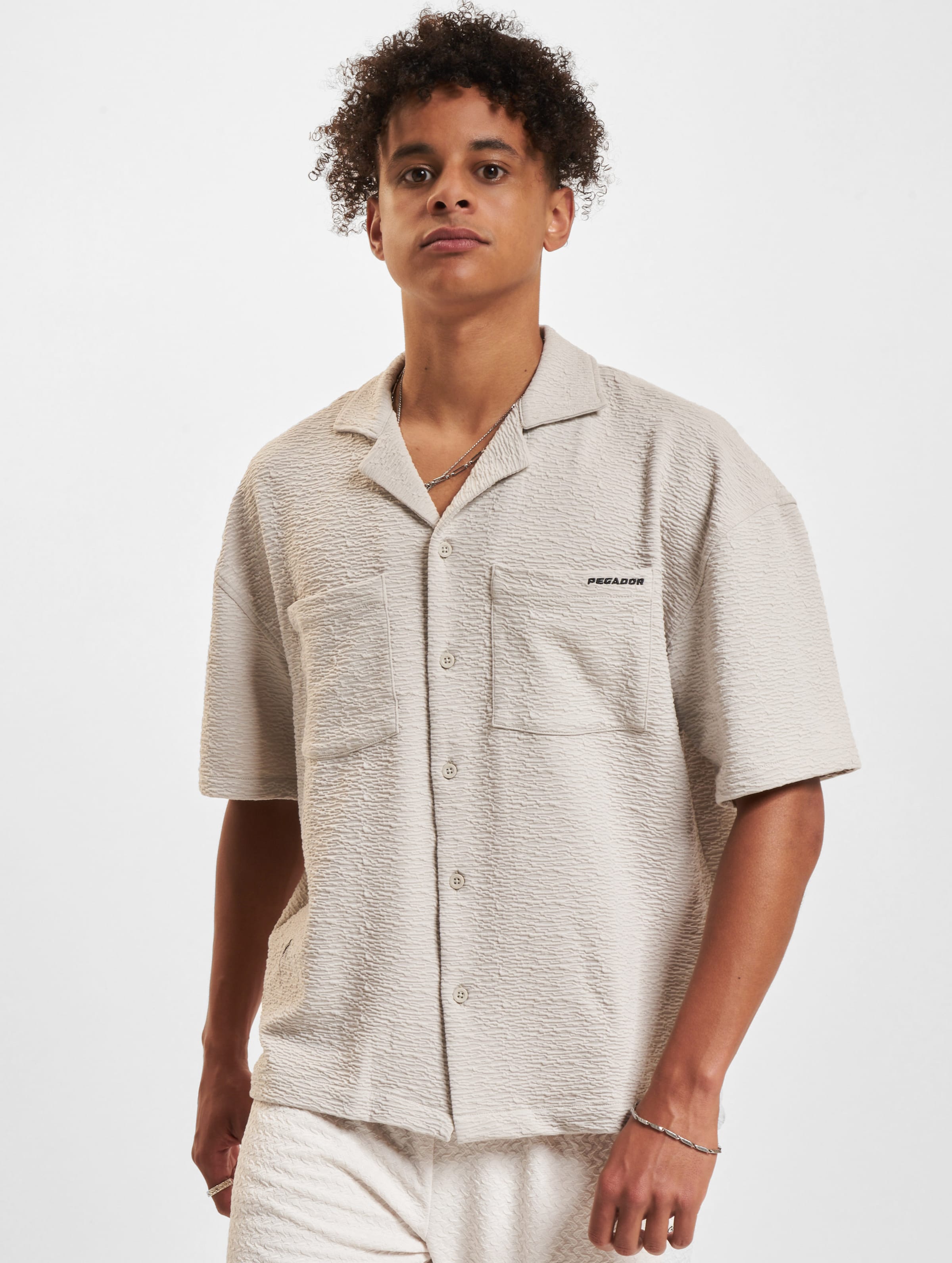 PEGADOR Acado Summer Shirt Männer,Unisex op kleur grijs, Maat XXL
