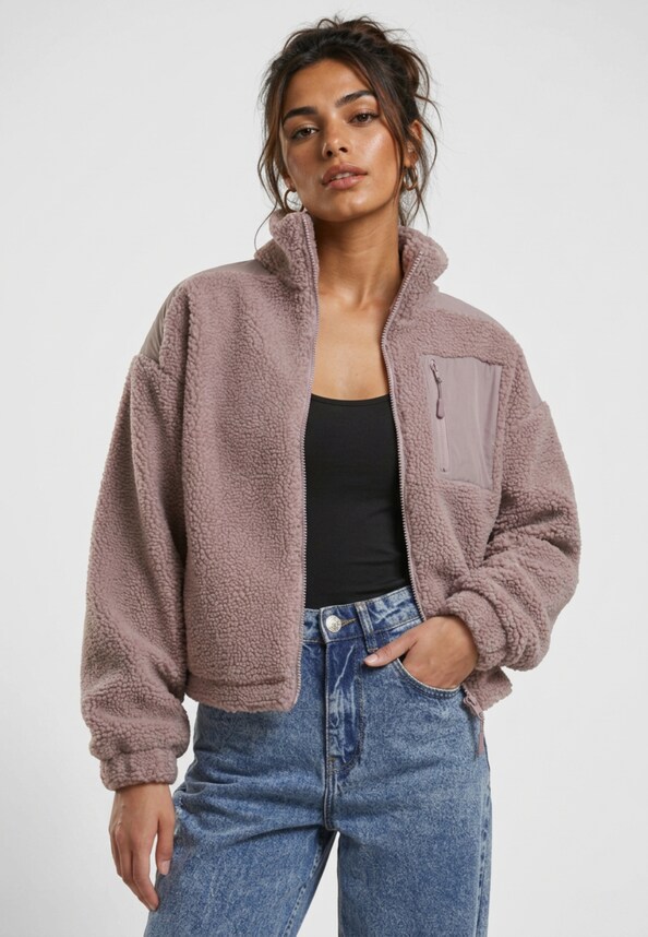 Ladies Sherpa Mix -0