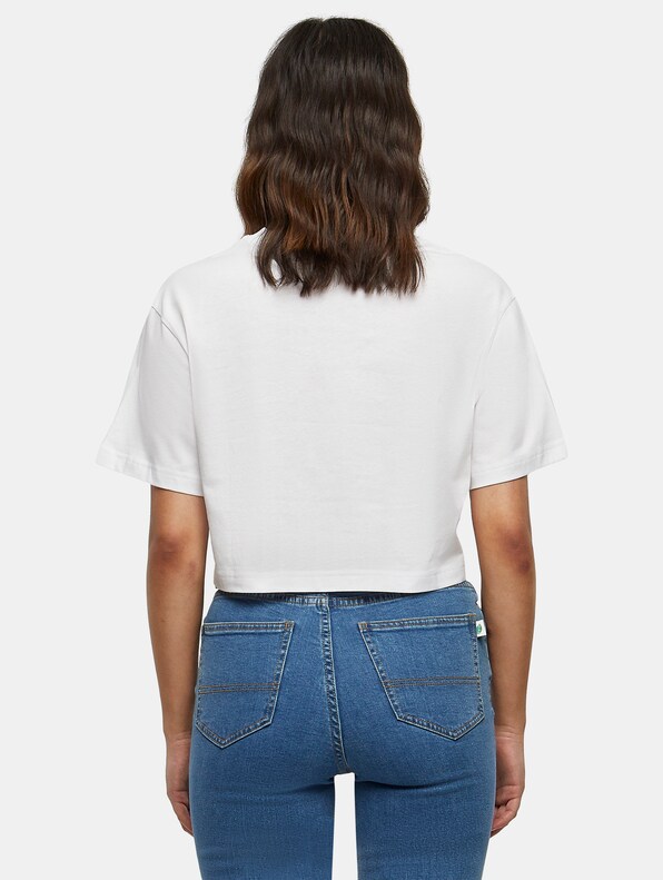 Build Your Brand Ladies Short Oversized Tee-1